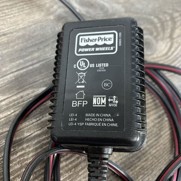 Fisher-Price Power Wheels Class 2 Battery Charger 00801-1778 Oem Genuine Used - Picture 1 of 5